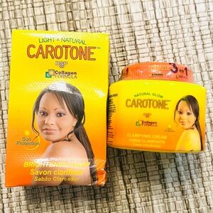 Brightening Bath soap and body cream set of 2